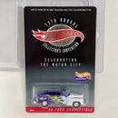 1999 Hot Wheels Limited Edition 1/5,000 13th Annual Hot Wheels Collectors Convention 46 Ford Convertible morado con blanco Llantas de Goma RR