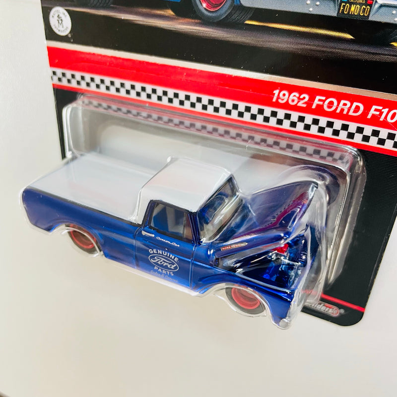 2022 Hot Wheels RLC 1962 Ford F100 Exclusivo Red Line Club azul spectraflame Llantas de Goma RR