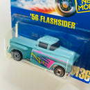 1992 Hot Wheels New Model Chevy 56 Flashsider 136 turquesa UH Primera Edición