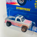 1993 Hot Wheels Bywayman 220 blanco CT base ZAMAC