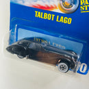 1995 Hot Wheels Talbot Lago 250 negro metálico WW base ZAMAC