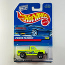 1998 Hot Wheels Path Beater 198 amarillo fluorescente CT base ZAMAC