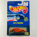 1995 Hot Wheels 80s Firebird Pontiac 256 rojo fluorescente BW