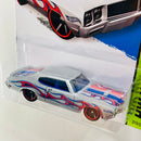 2014 Hot Wheels HW Workshop 70 Buick GSX plata metálico MC5