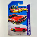 2013 Hot Wheels HW Showroom 70 Hemi Cuda Plymouth Barracuda rojo PR5
