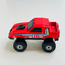 1987 Hot Wheels Trailbusters Gulch Stepper rojo CT base ZAMAC - Loose