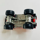 1987 Hot Wheels Trailbusters Gulch Stepper rojo CT base ZAMAC - Loose