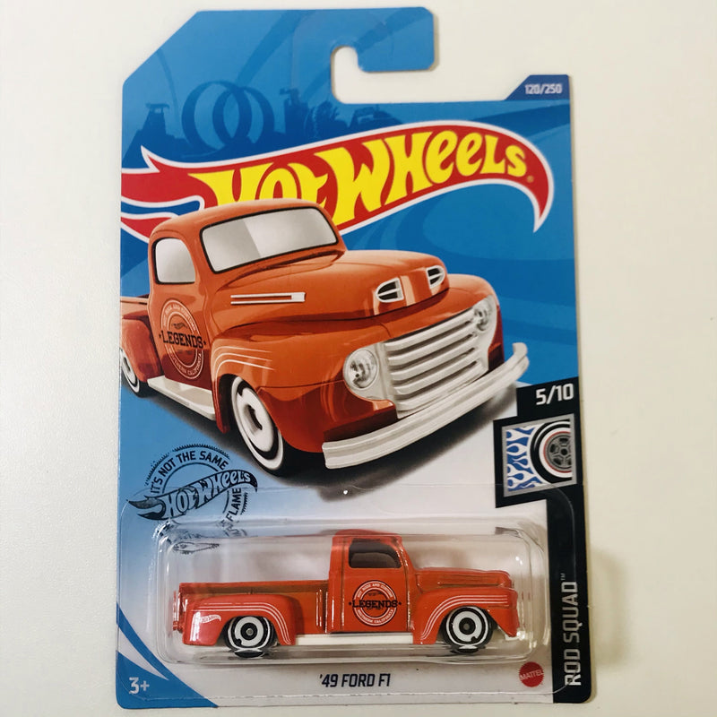 2020 Hot Wheels Rod Squad 49 Ford F1 naranja AD