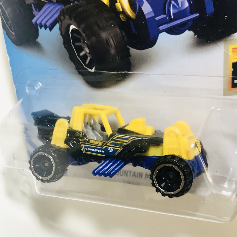 2019 Hot Wheels Baja Blazers Mountain Mauler negro 6SP