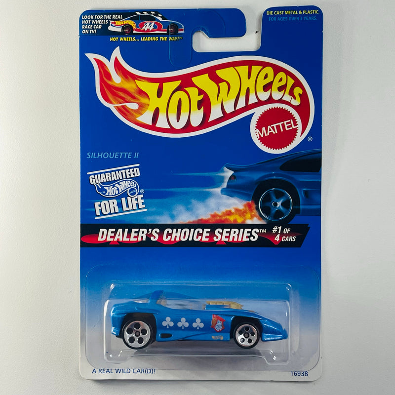1997 Hot Wheels Dealer's Choice Series Silhouette II azul 5DOT