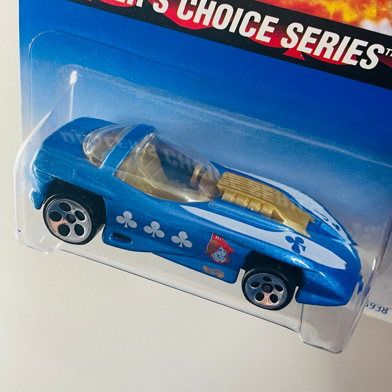 1997 Hot Wheels Dealer's Choice Series Silhouette II azul 5DOT
