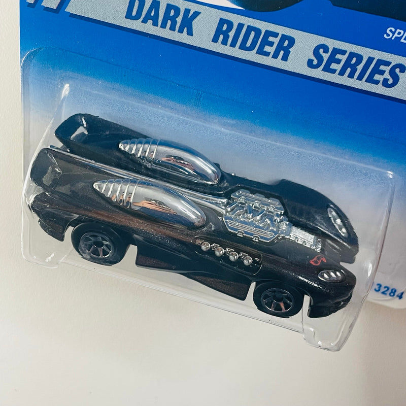 1995 Hot Wheels Dark Rider Series Splittin Image II negro 7SP