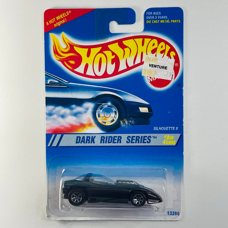 1995 Hot Wheels Dark Rider Series Silhouette II negro metálico 7SP