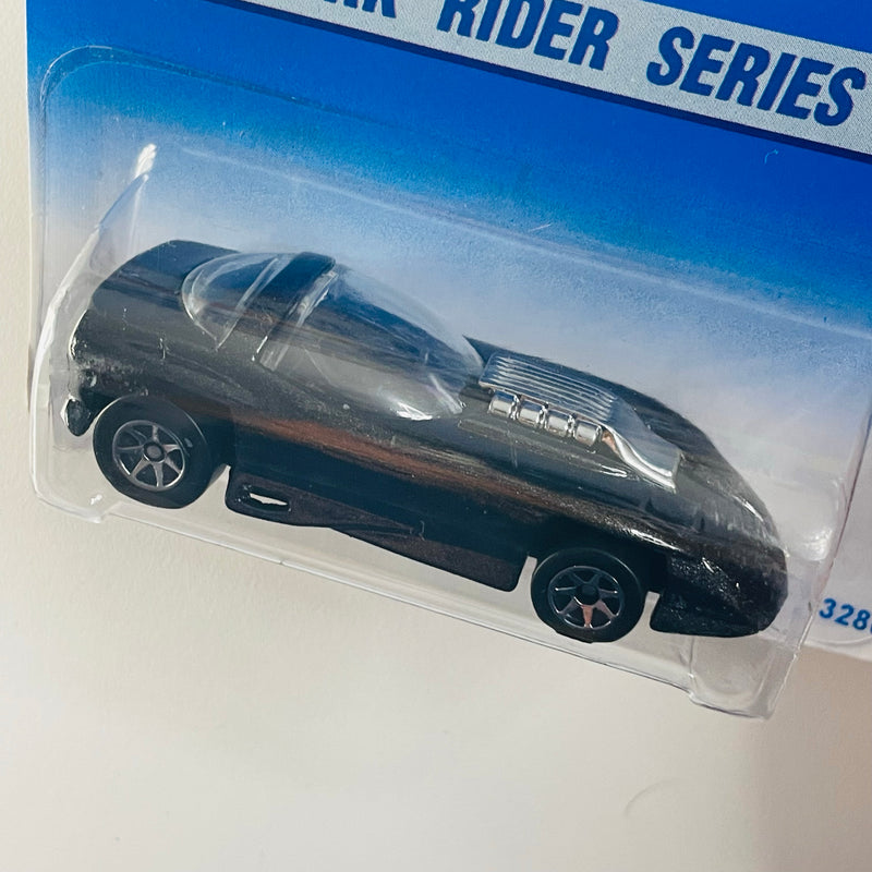 1995 Hot Wheels Dark Rider Series Silhouette II negro metálico 7SP