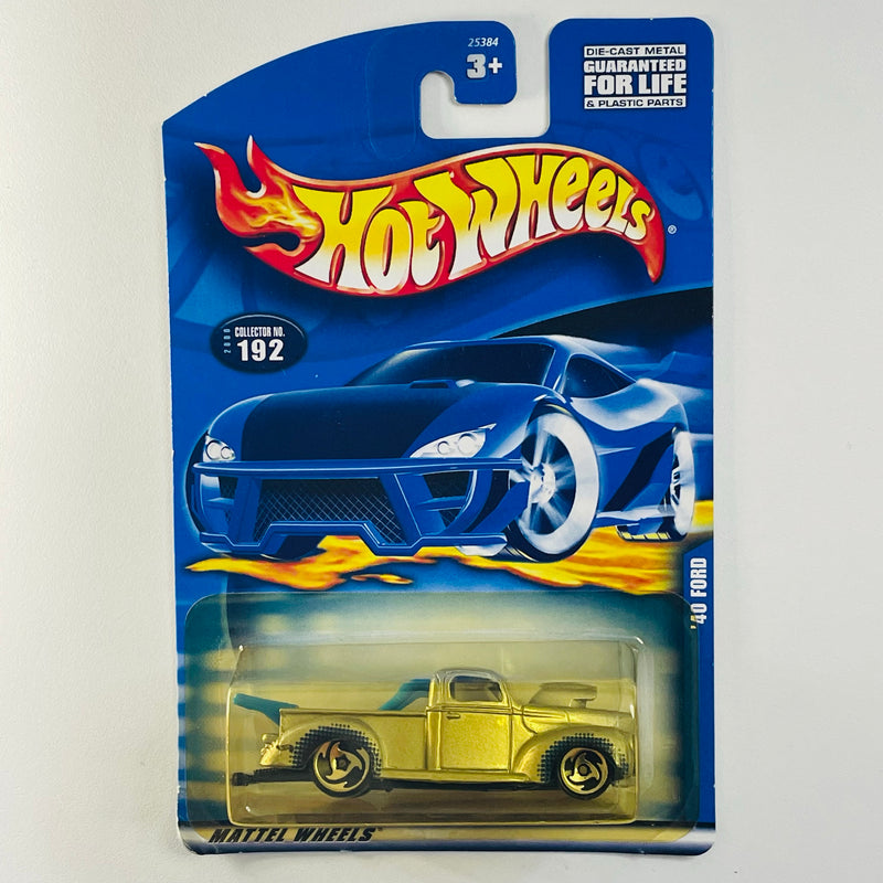 2000 Hot Wheels 40 Ford 192 plata metálico SB