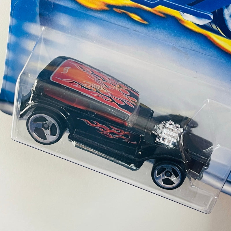 2001 Hot Wheels 32 Ford Lil' Coffin Demon 105 negro 3SP base ZAMAC