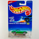 1996 Hot Wheels Corvette Split Window 447 verde metálico 3SP
