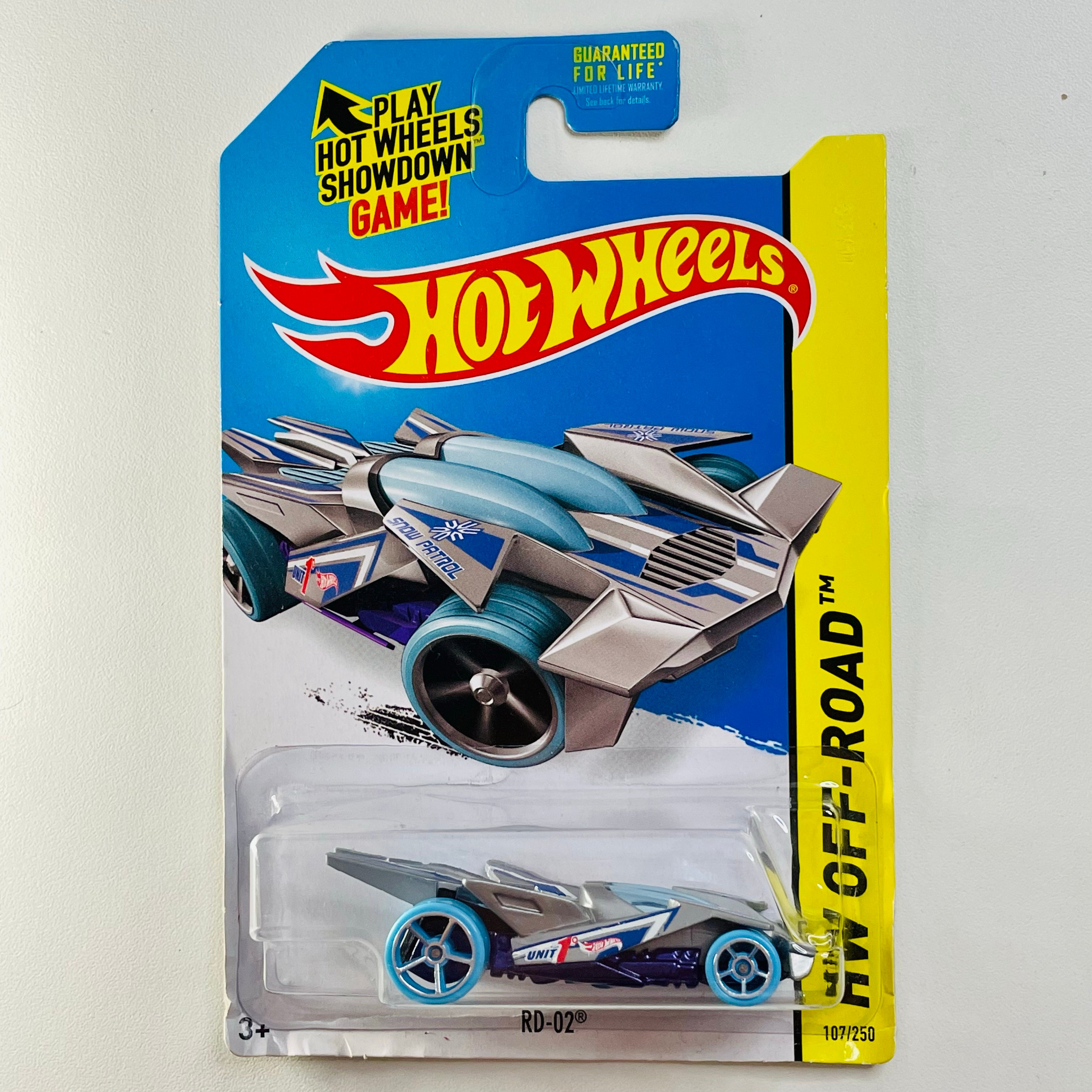 2015 Hot Wheels HW Off-Road RD-02 plata OH5
