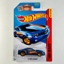 2015 Hot Wheels HW Race 13 Copo Camaro Chevrolet azul metálico 5SP