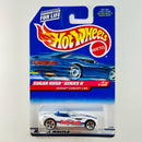 1999 Hot Wheels Sugar Rush Series II Dodge Concept Car blanco 5DOT base ZAMAC