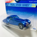 1995 Hot Wheels Pearl Driver Series Talbot Lago azul 7SP base ZAMAC