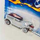 2002 Hot Wheels 35 Aniversario Red Lines 32 Ford Lil' Coffin The Demon 103 plata redline 5SP base ZAMAC