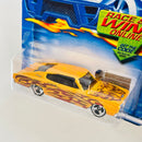 2002 Hot Wheels 67 Dodge Charger 117 amarillo 3SP