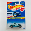 1995 Hot Wheels Speed Gleamer Series 34 Ford 3-Window turquesa cromado 7SP base ZAMAC