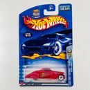 2003 Hot Wheels 35 Aniversario First Editions Swoop Coupe 025 rojo 5SP con SK5 Tarjeta Borde Azul