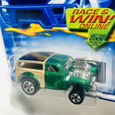 2002 Hot Wheels Factory Sealed Morris Wagon 182 verde 5SP base ZAMAC