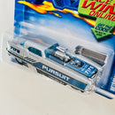 2002 Hot Wheels Metrorail Nash Metropolitan 206 plata 5SP