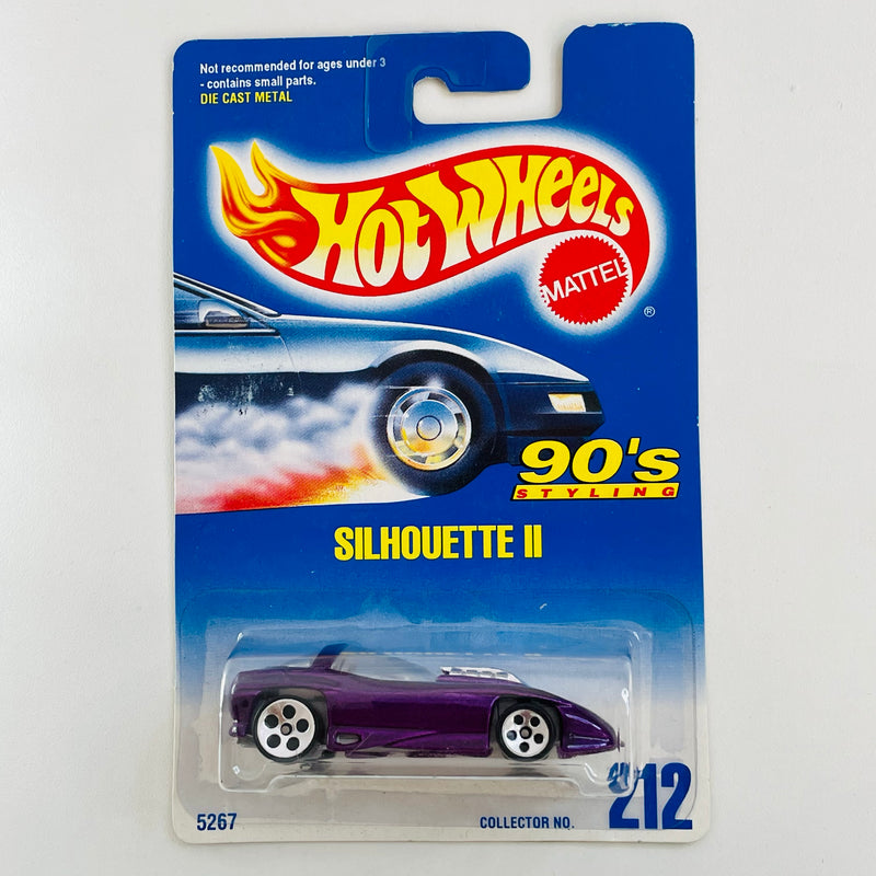 1996 Hot Wheels Silhouette II 212 morado metálico 5DOT