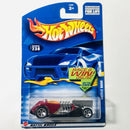 2002 Hot Wheels Saltflat Racer 238 rojo 5SP