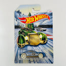 2019 Hot Wheels Holiday Hot Rods Muscle Tone azul metálico TRAP5