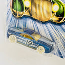 2019 Hot Wheels Holiday Hot Rods Muscle Tone azul metálico TRAP5