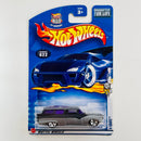 2003 Hot Wheels First Editions 8 Crate Ford Ranch Wagon 022 negro con gris 5SP Primera Edición