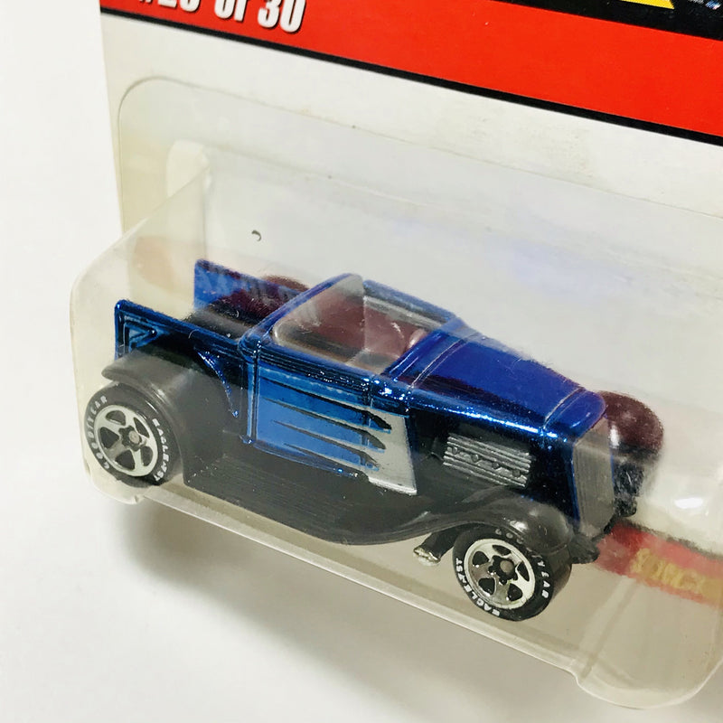 2006 Hot Wheels Classics Series 2 Hooligan azul spectraflame 5SP base ZAMAC