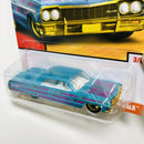 2019 Hot Wheels Throwback 60s 64 Impala turquesa BW
