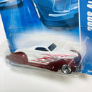 2008 Hot Wheels All Stars Swoop Coupe blanco 5DOT con SK5