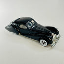 1995 Hot Wheels Talbot Lago 250 negro metálico WW base ZAMAC - Loose