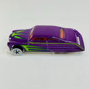 1990 Hot Wheels Purple Passion 87 morado metálico WW variante Interior Rojo Primera Edición - Loose