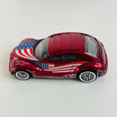 2002 Hot Wheels Star Spangled Chrysler Pronto 079 rojo LW - Loose