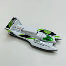 2002 Hot Wheels Fed Fleet Hydroplane 113 blanco - Loose