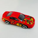 2000 Hot Wheels Kung Fu Force Series 99 Mustang rojo 3SP - Loose