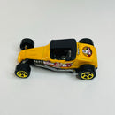 2003 Hot Wheels Flying Aces Track T 076 amarillo 5SP - Loose