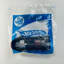 2008 Hot Wheels McDonalds Happy Meal Spine Buster negro metálico PR5 - En Bolsa Baggie