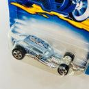 2003 Hot Wheels Wild Wave Surf Crate 056 celeste 5SP base ZAMAC