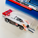 2000 Hot Wheels CD Customs Series Shadow Mk IIa blanco 5SP
