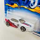 2001 Hot Wheels Company Cars 99 Ford Mustang 086 blanco 3SP