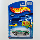 2002 Hot Wheels Spares 'n Strikes Rodger Dodger 061 verde metálico 5SP